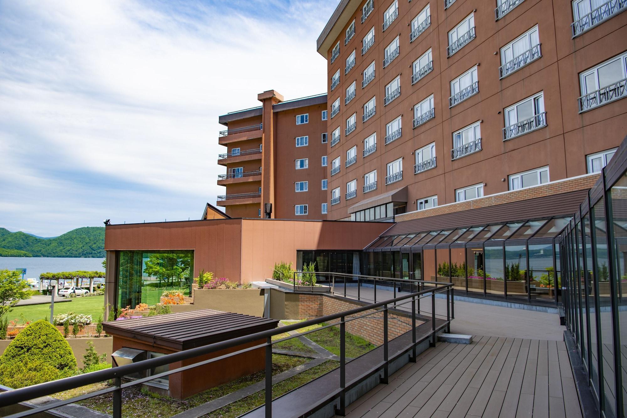 Toyako Manseikaku Hotel Lakeside Terrace Exterior photo